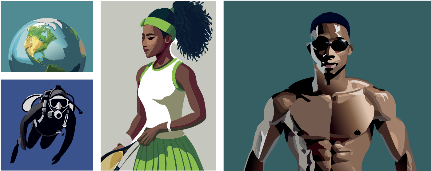 Illustration examples