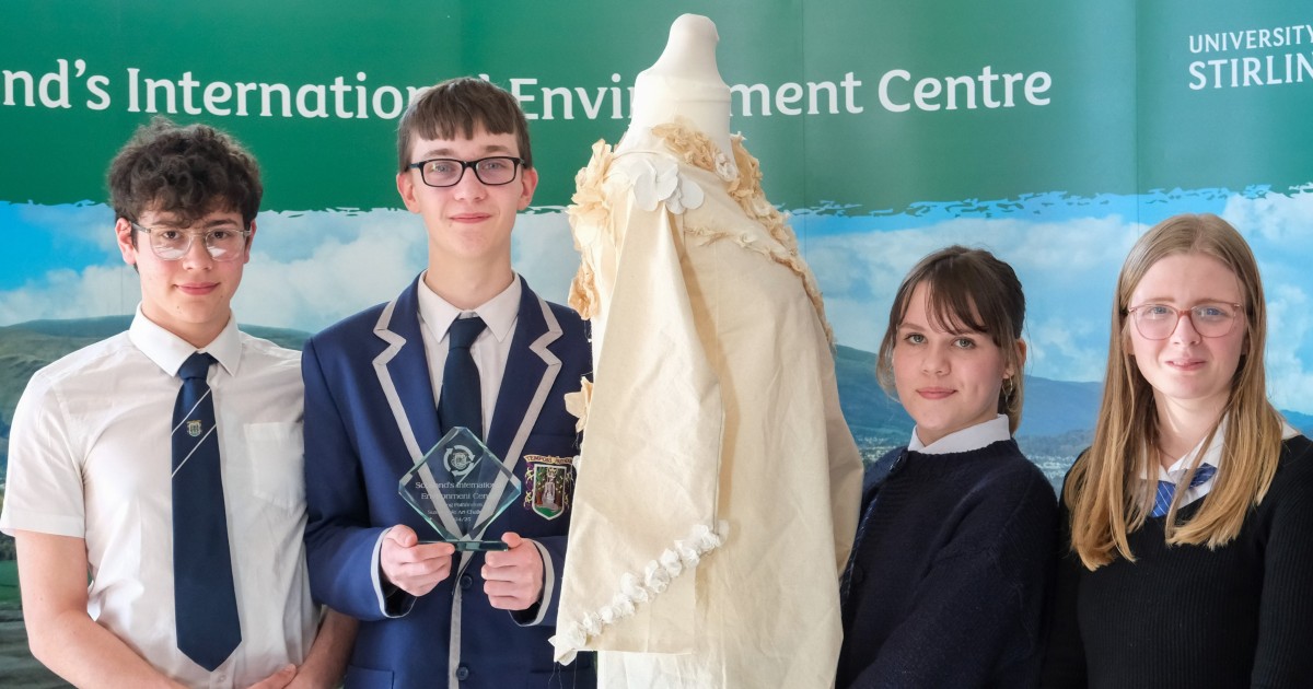 1200x630 Stirling High school pupils - l-r in media release