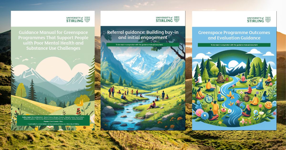 covers of three manuals