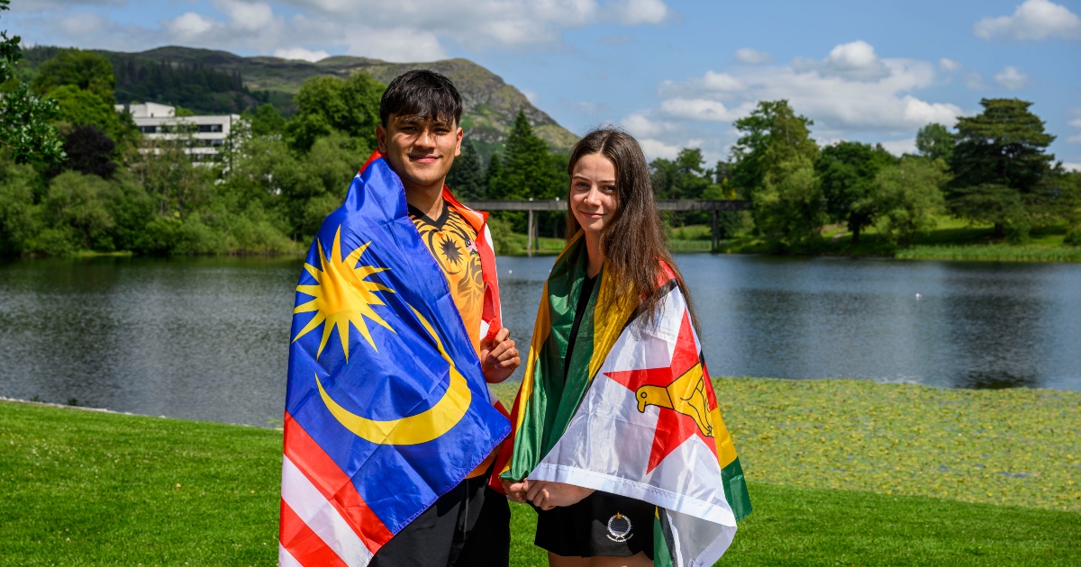 Arvin Shaun Singh Chahal and Paige van der Westhuizen