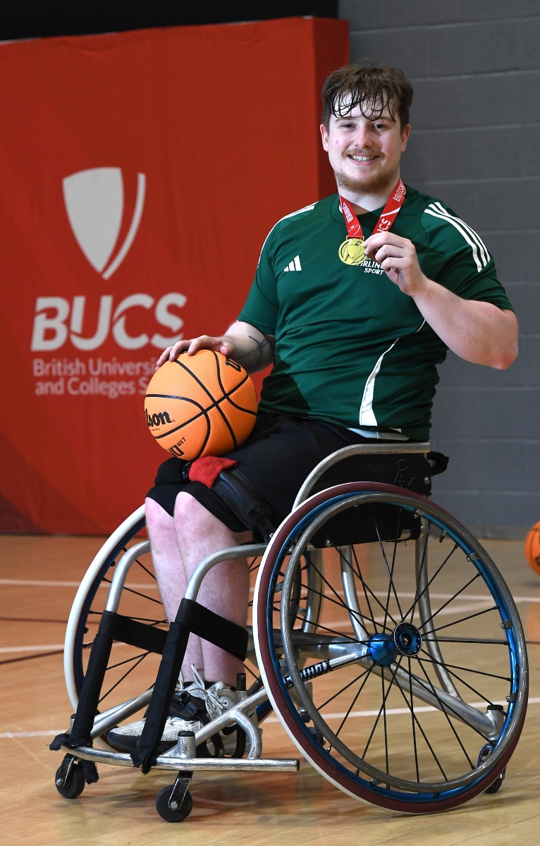 Shayne Humphries won gold at BUCS.
