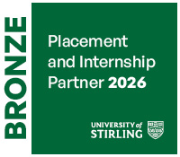 Placement and Internship Partnership badge - green bronze